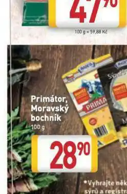 Billa Primátor moravský bochník nabídka