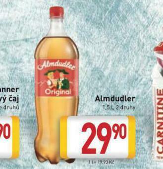 Billa Almdudler nabídka