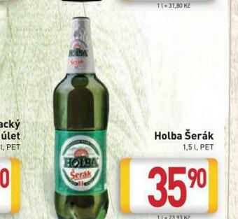 Billa Pivo holba šerák nabídka