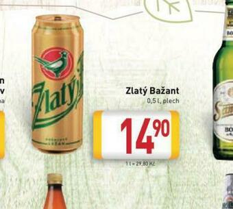 Billa Zlatý bažant nabídka