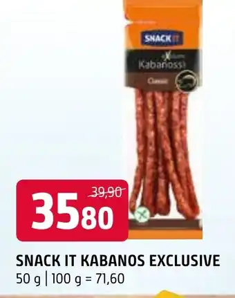 Terno SNACK IT KABANOS EXCLUSIVE nabídka