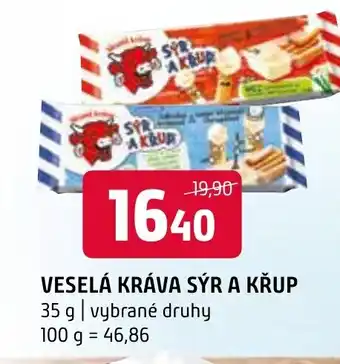 Terno VESELÁ KRÁVA SÝR A KŘUP nabídka