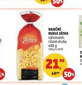 Penny Market Vaječné nudle zátka nabídka