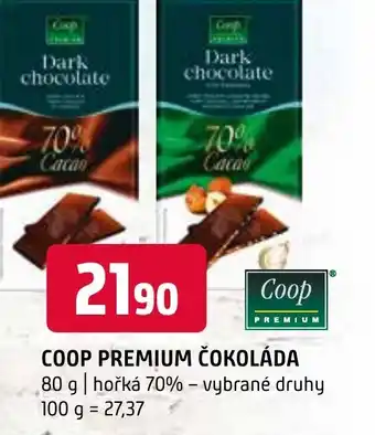 Terno COOP PREMIUM ČOKOLÁDA nabídka