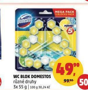 Penny Market Wc blok domestos nabídka