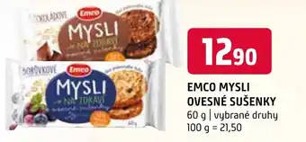 Terno EMCO MYSLI OVESNÉ SUŠENKY nabídka