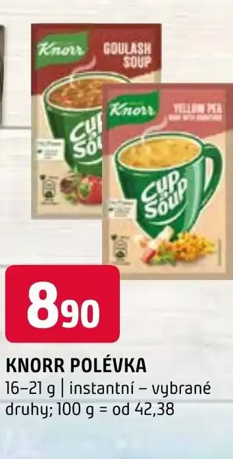 Terno KNORR POLÉVKA nabídka