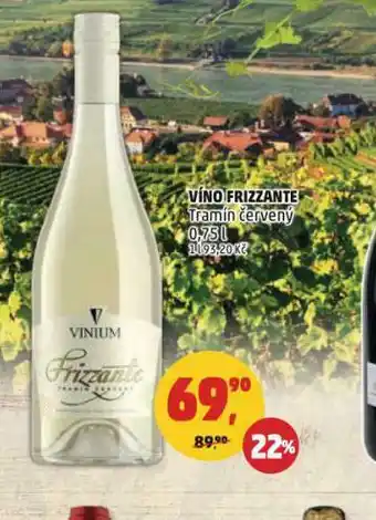 Penny Market Víno frizzante nabídka