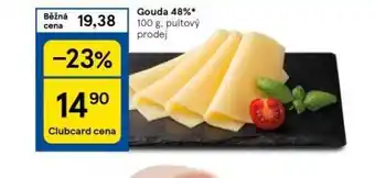 Tesco Gouda 48% nabídka