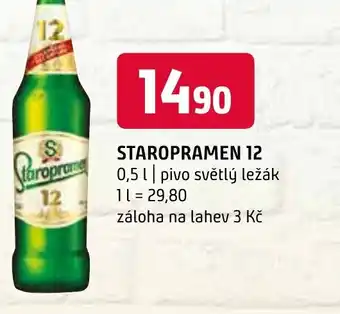 Terno STAROPRAMEN 12 0,5 L nabídka