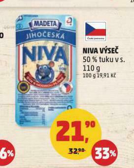 Penny Market Niva výseč nabídka