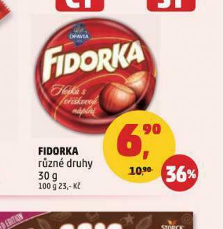 Penny Market Fidorka nabídka