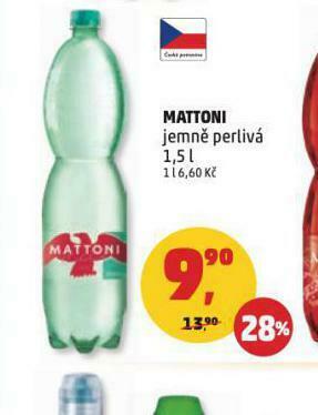 Penny Market Mattoni jemně perlivá nabídka