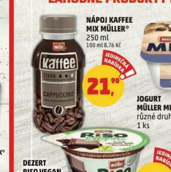 Penny Market Nápoj kaffee mix müller nabídka