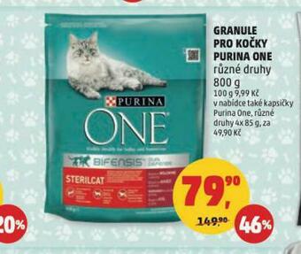 Penny Market Purina one granule pro kočky nabídka