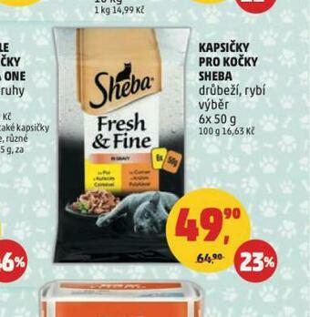 Penny Market Sheba kapsičky pro kočky nabídka
