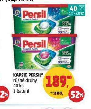 Penny Market Persil kapsle nabídka