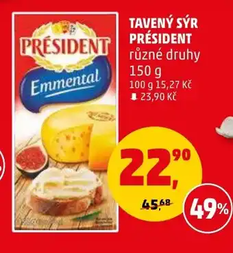 Penny Market TAVENÝ SÝR PRÉSIDENT nabídka