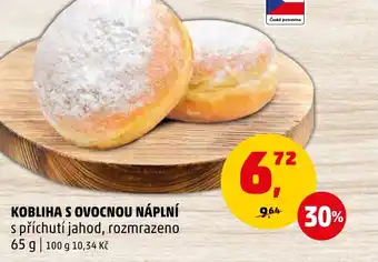 KOBLIHA S OVOCNOU NÁPLNÍ