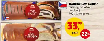 ZÁVIN KARLOVA KORUNA