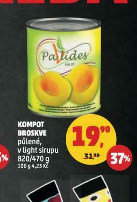 Penny Market Kompot broskve nabídka