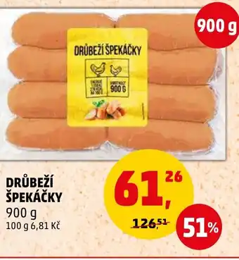 Penny Market DRŮBEŽÍ ŠPEKÁČKY nabídka