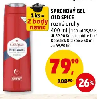 Penny Market SPRCHOVÝ GEL OLD SPICE nabídka