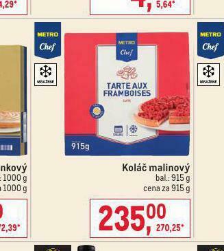 Makro Koláč malinový nabídka