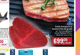 Makro Tuňák žlutoploutvý nabídka