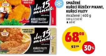 Penny Market SMAŽENÉ KUŘECÍ ŘÍZEČKY PIKANT, KUŘECÍ FILETY nabídka