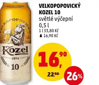 Penny Market VELKOPOPOVICKÝ KOZEL 10 nabídka