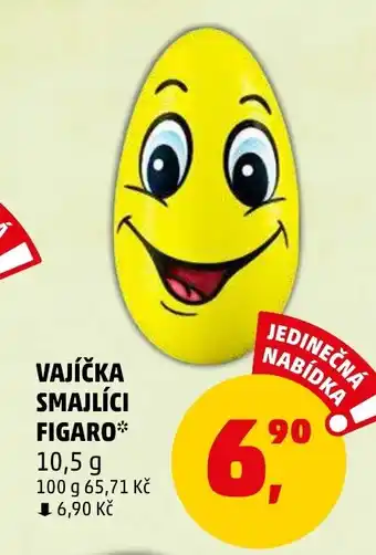 Penny Market VAJÍČKA SMAJLÍCI FIGARO nabídka
