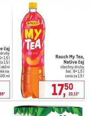 Makro Nativa čaj nabídka