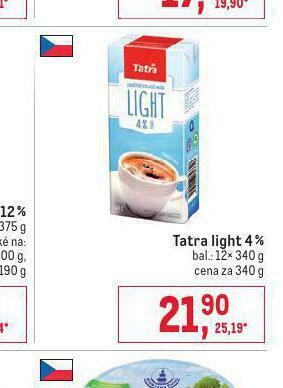 Makro Tatra light 4% nabídka