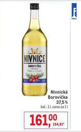 Makro Nivnická borovička 37,5% nabídka