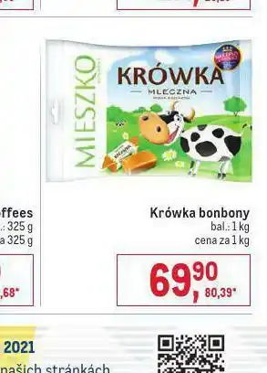 Makro Krówka bonbony nabídka