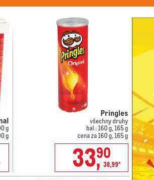 Makro Pringles nabídka