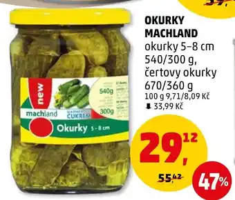 Penny Market OKURKY MACHLAND nabídka