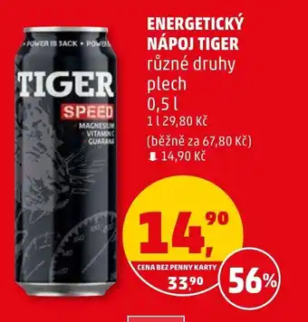 Penny Market ENERGETICKÝ NÁPOJ TIGER nabídka
