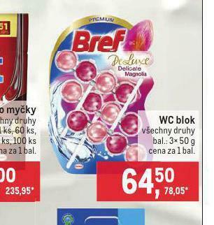 Makro Bref wc blok nabídka
