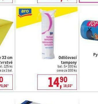 Makro Odličovací tampony nabídka