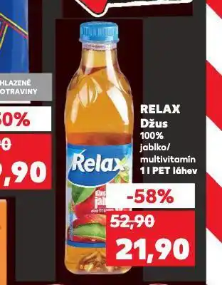 Kaufland Relax džus nabídka