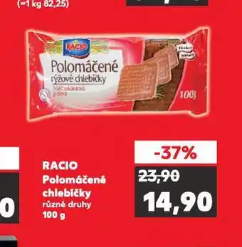 Kaufland Racio plomáčené chlebíčky nabídka