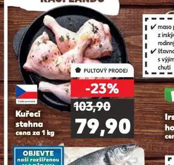 Kaufland Kuřecí stehna nabídka