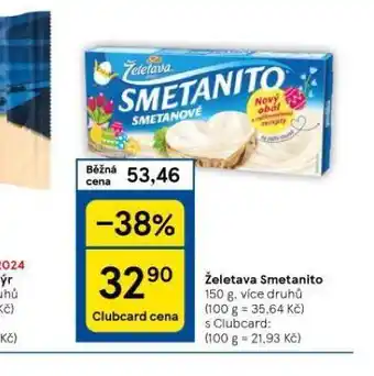 Tesco Želetava smetanito nabídka