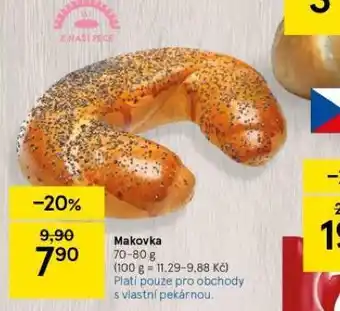 Tesco Makovka nabídka