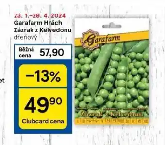 Tesco Garafarm hrách zázrak z kelvedonu nabídka