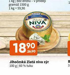 Terno Jizočeská zlatá niva sýr nabídka
