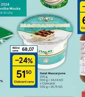 Tesco Itala mascarpone nabídka