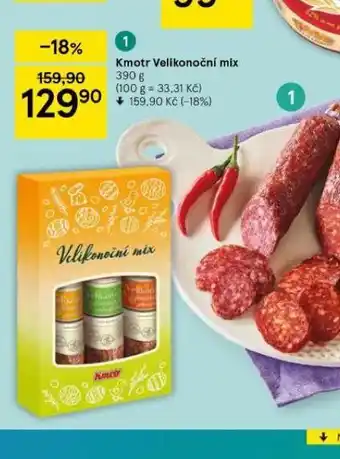 Tesco Kmotr velikonoční mix nabídka